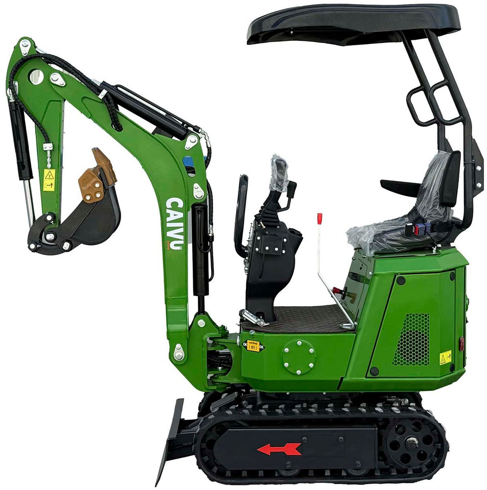 Brand Mini excavator with rubber tracks 0.8 t, Caivu HFT8, 2025, Hollola - Mini excavator: picture 1 Brand Mini excavator with rubber tracks 0.8 t, Caivu HFT8, 2025, Hollola - Mini excavator: picture 1