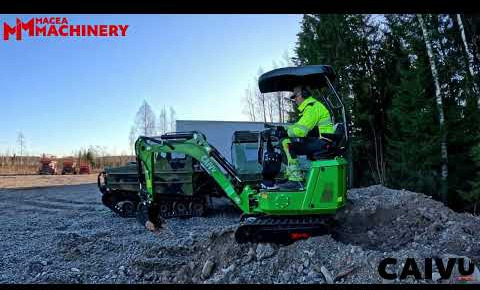 Brand Mini excavator with rubber tracks 0.8 t, Caivu HFT8, 2025, Hollola - Mini excavator: picture 2 Brand Mini excavator with rubber tracks 0.8 t, Caivu HFT8, 2025, Hollola - Mini excavator: picture 2