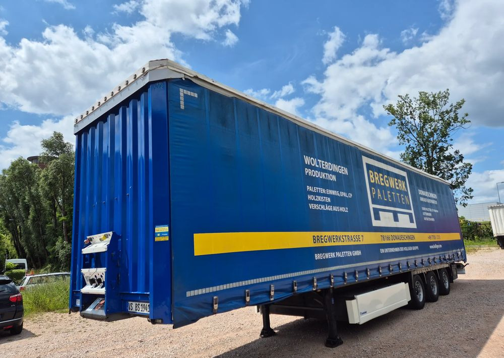 Curtainsider semi-trailer Krone PODNOSZONA OŚ z Niemiec MEGA 2014 MULTILOCK 6xMichelin OKAZJA TOP !: picture 14
