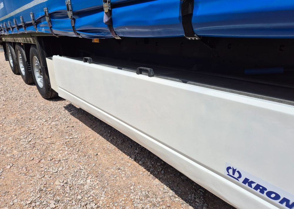 Curtainsider semi-trailer Krone PODNOSZONA OŚ z Niemiec MEGA 2014 MULTILOCK 6xMichelin OKAZJA TOP !: picture 5