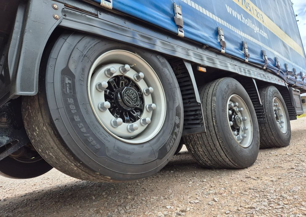 Curtainsider semi-trailer Krone PODNOSZONA OŚ z Niemiec MEGA 2014 MULTILOCK 6xMichelin OKAZJA TOP !: picture 16