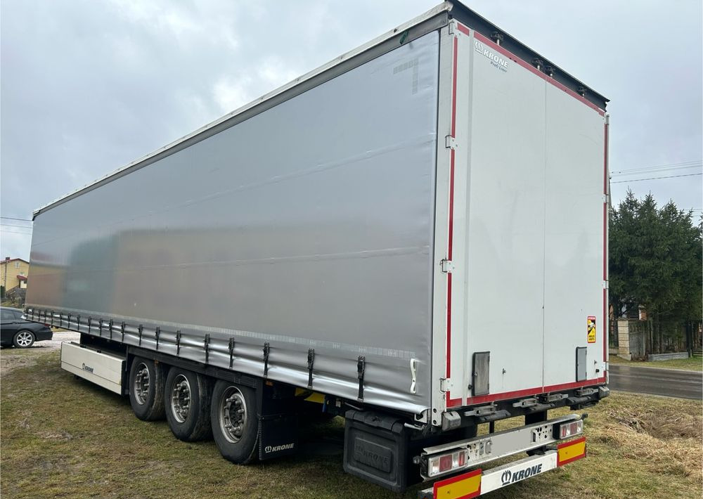 Krone STANDARD 2021 podnoszona oś OPONY 70% / STAN BARDZO DOBRY / OD PIERWSZEGO WŁAŚCICIELA / PALECIARA / TOP / sprowadzona z Niemiec !! - Curtainsider semi-trailer: picture 5 Krone STANDARD 2021 podnoszona oś OPONY 70% / STAN BARDZO DOBRY / OD PIERWSZEGO WŁAŚCICIELA / PALECIARA / TOP / sprowadzona z Niemiec !! - Curtainsider semi-trailer: picture 5