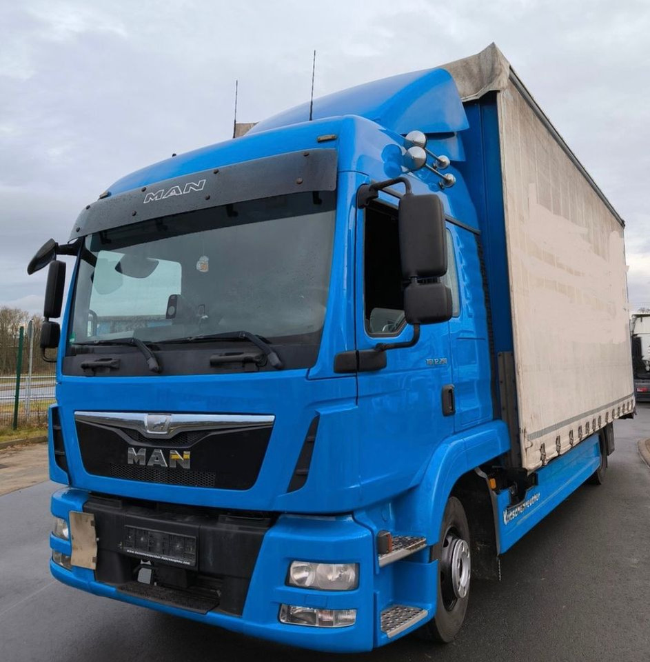 MAN TGL 12.250 cena za ZESTAW TANDEM UNIKAT przebieg z Niemiec MANUAL HAK / EURO 6 / przyczepa zestaw jumbo / opony 80% - Curtain side truck: picture 5 MAN TGL 12.250 cena za ZESTAW TANDEM UNIKAT przebieg z Niemiec MANUAL HAK / EURO 6 / przyczepa zestaw jumbo / opony 80% - Curtain side truck: picture 5