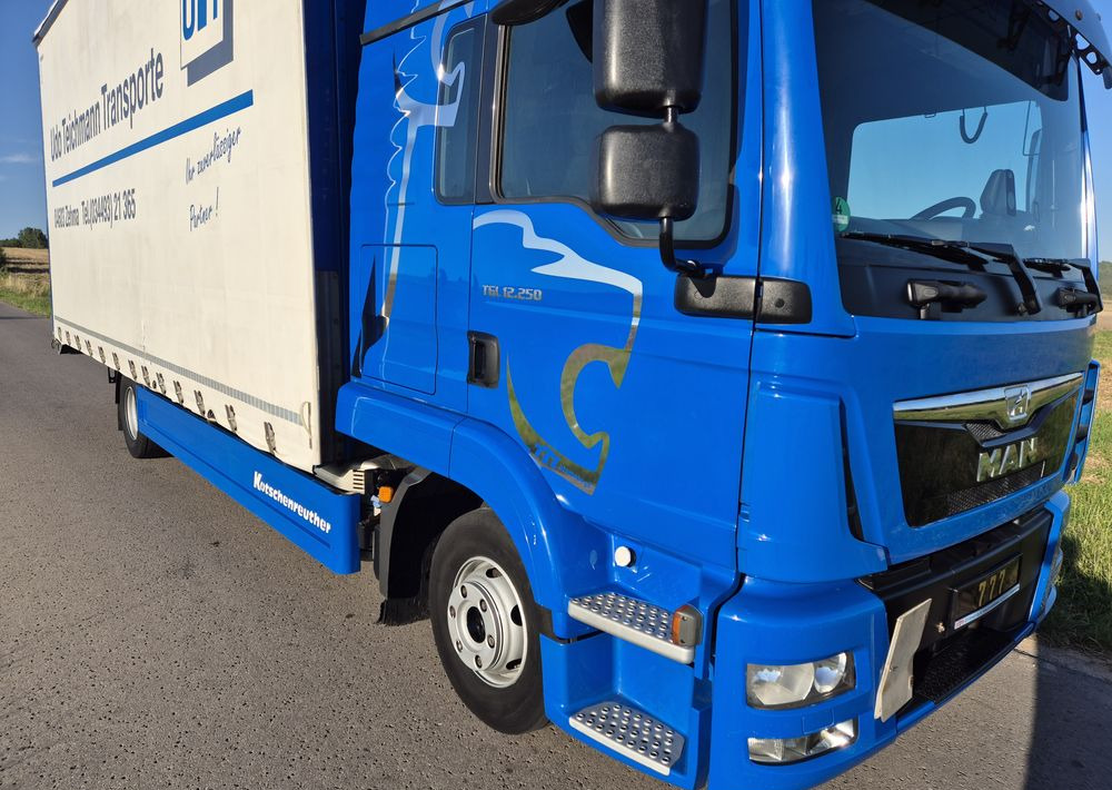 MAN TGL 12.250 cena za ZESTAW TANDEM UNIKAT przebieg z Niemiec MANUAL HAK / EURO 6 / przyczepa zestaw jumbo / opony 80% - Curtain side truck: picture 4 MAN TGL 12.250 cena za ZESTAW TANDEM UNIKAT przebieg z Niemiec MANUAL HAK / EURO 6 / przyczepa zestaw jumbo / opony 80% - Curtain side truck: picture 4