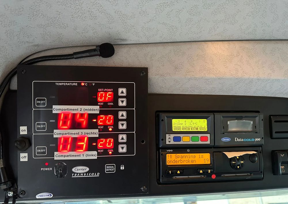 Mercedes-Benz Antos 1824 CARRIER VECTOR 1150 DRZWI + winda i drzwi boczne / 7.5m / z Holandii / KLIMA / Axor man Tgm T1000-R THERMO King - Refrigerator truck: picture 3 Mercedes-Benz Antos 1824 CARRIER VECTOR 1150 DRZWI + winda i drzwi boczne / 7.5m / z Holandii / KLIMA / Axor man Tgm T1000-R THERMO King - Refrigerator truck: picture 3