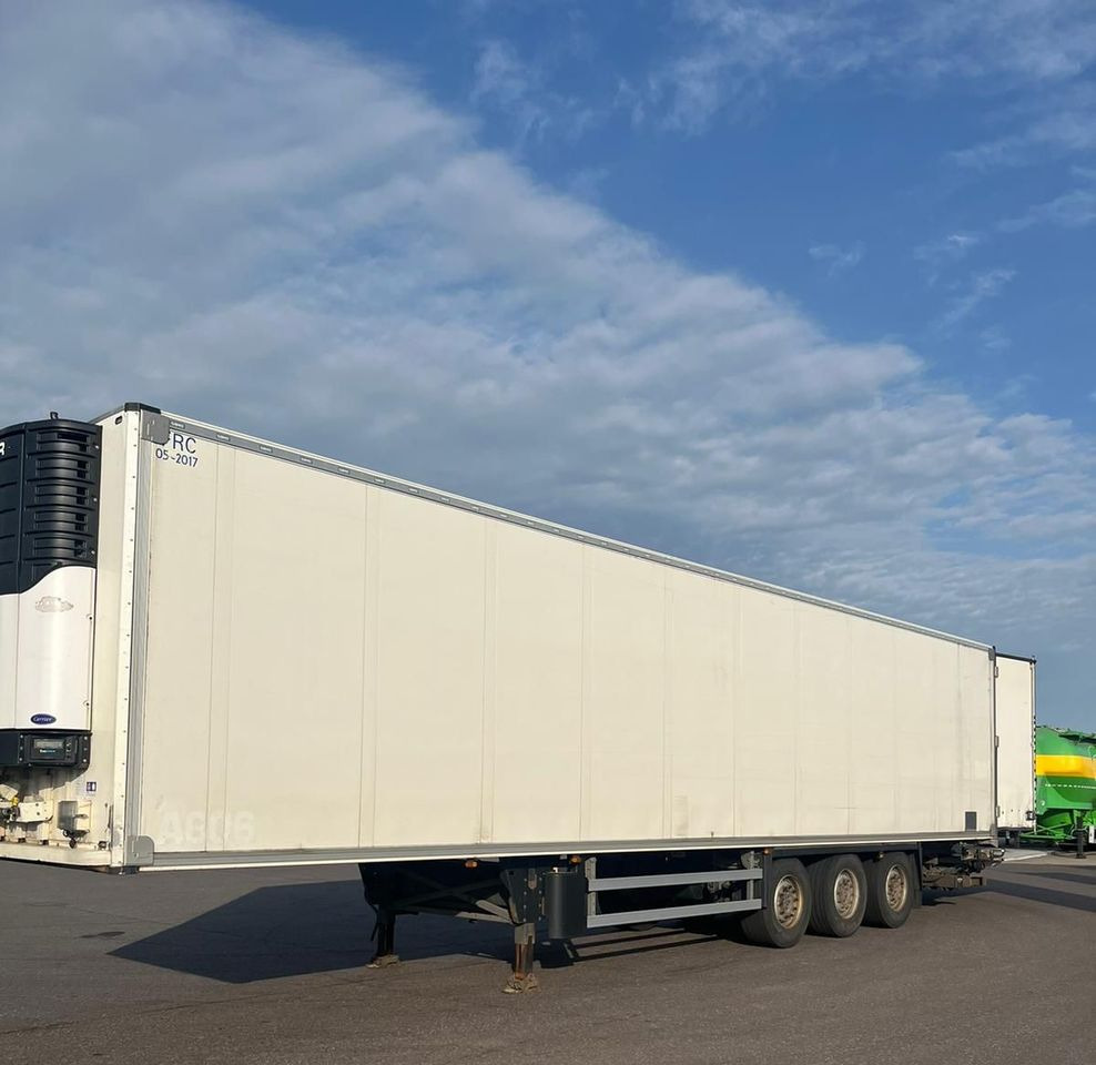 Schmitz Cargobull CARRIER MAXIMA 1300 / WINDA / DOPPEL STOCK / ŚCIANA GRODZIOWA / BELKI / PODNOSZONA OŚ / z Niemiec / TOP STAN 2011/ CARRIER CHŁODNIA CHLODNIA LODÓWKA PODWÓJNY ZAŁADUNEK PIĘTROWA - Refrigerator semi-trailer: picture 1 Schmitz Cargobull CARRIER MAXIMA 1300 / WINDA / DOPPEL STOCK / ŚCIANA GRODZIOWA / BELKI / PODNOSZONA OŚ / z Niemiec / TOP STAN 2011/ CARRIER CHŁODNIA CHLODNIA LODÓWKA PODWÓJNY ZAŁADUNEK PIĘTROWA - Refrigerator semi-trailer: picture 1
