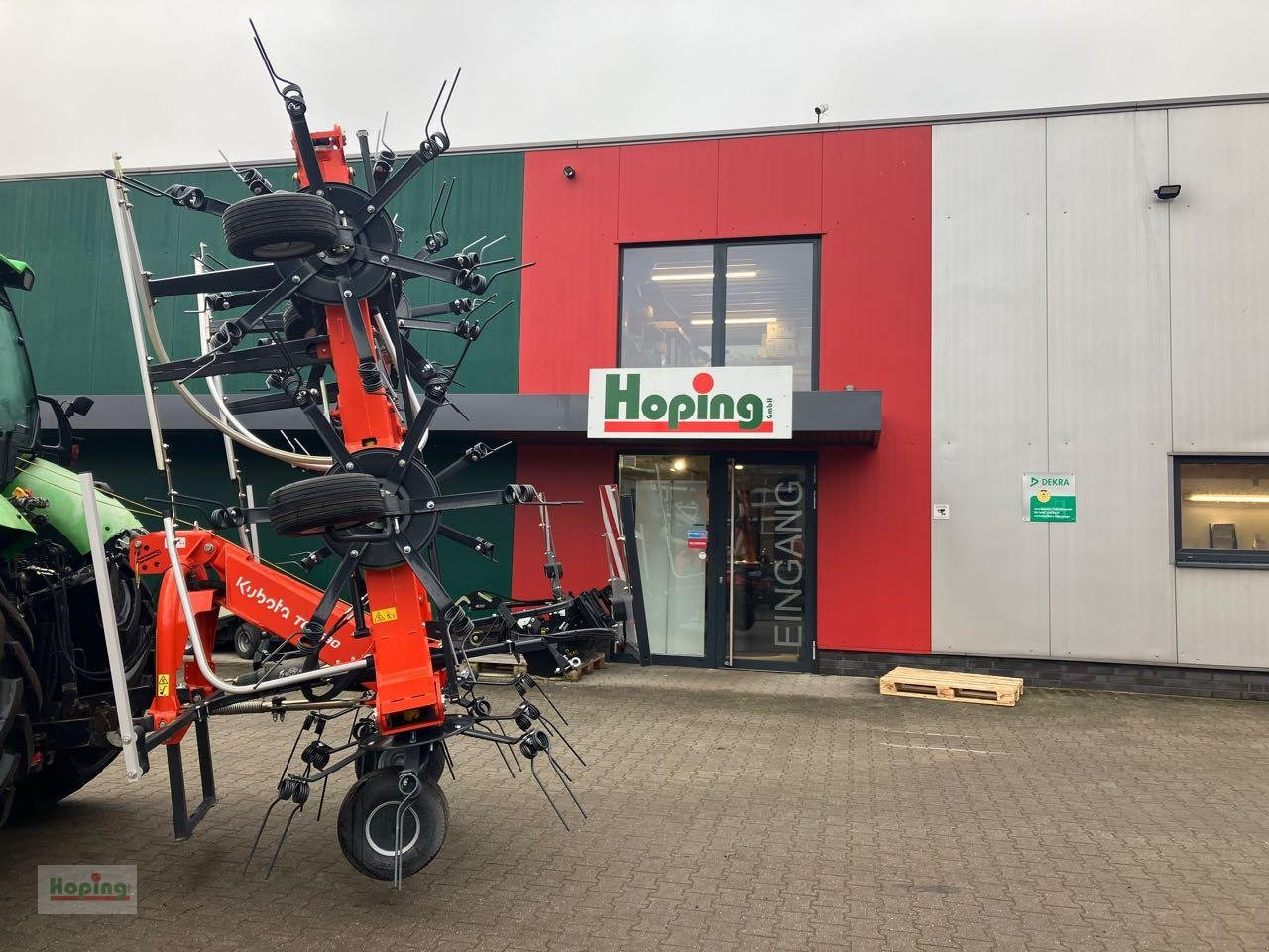 Kubota TE8590 - Tedder/ Rake: picture 1 Kubota TE8590 - Tedder/ Rake: picture 1