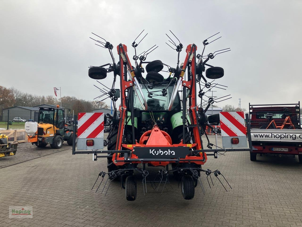 Kubota TE8590 - Tedder/ Rake: picture 2 Kubota TE8590 - Tedder/ Rake: picture 2