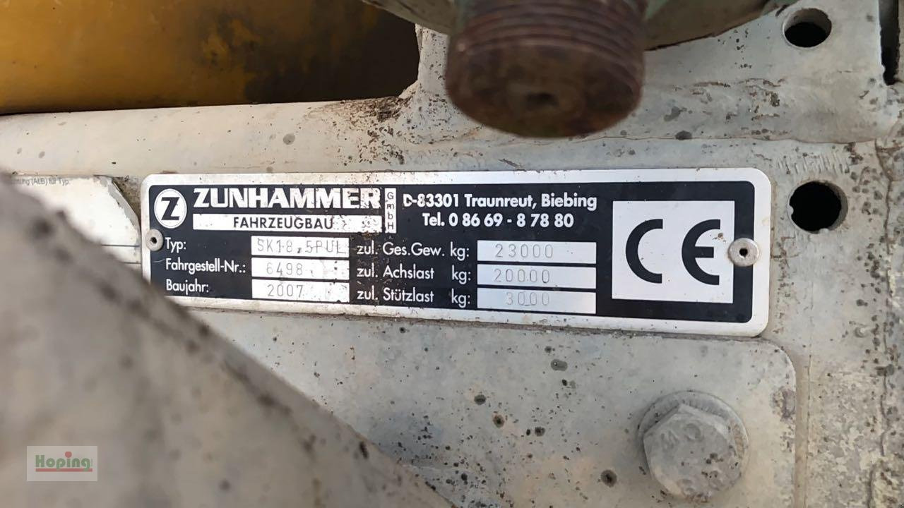 Slurry tanker Zunhammer Pumptankwagen: picture 6