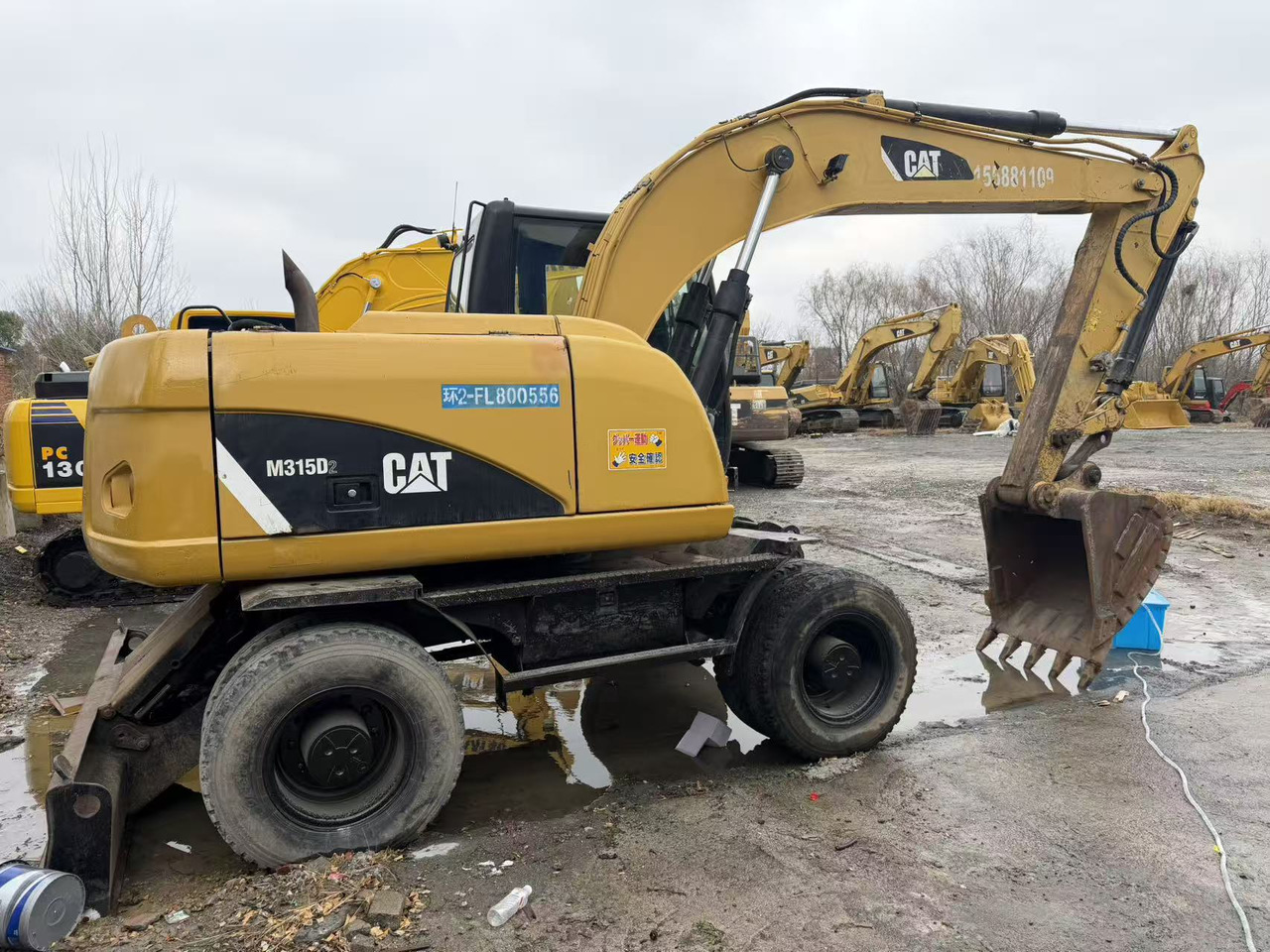 CATERPILLAR M315D2 - Wheel excavator: picture 1 CATERPILLAR M315D2 - Wheel excavator: picture 1