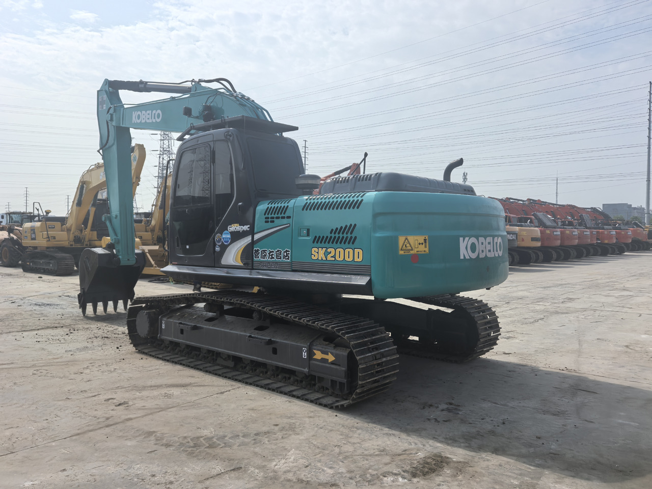 KOBELCO SK200 - Crawler excavator: picture 1 KOBELCO SK200 - Crawler excavator: picture 1