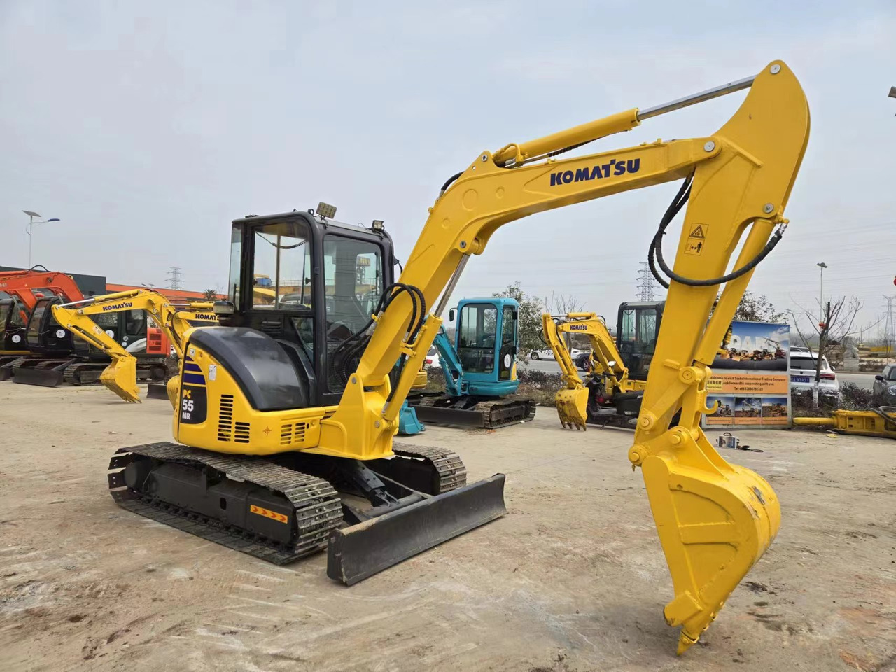 KOMATSU PC55MR - Mini excavator: picture 4 KOMATSU PC55MR - Mini excavator: picture 4