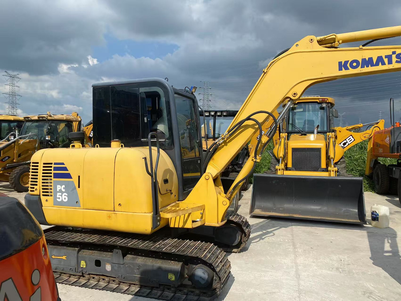 KOMATSU PC56-7 - Mini excavator: picture 3 KOMATSU PC56-7 - Mini excavator: picture 3