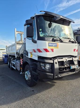 Renault C version K 380 P6x4 Bi-benne Grue FASSI F195 A0.24 - Other machinery: picture 2 Renault C version K 380 P6x4 Bi-benne Grue FASSI F195 A0.24 - Other machinery: picture 2