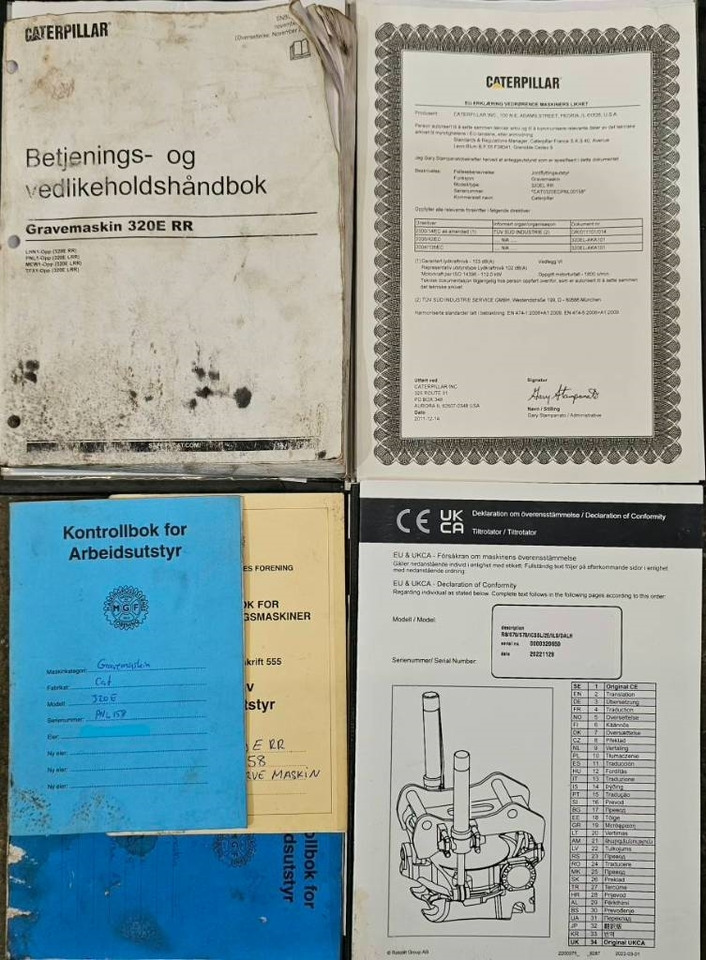 Crawler excavator CAT 320 EL RR: picture 47