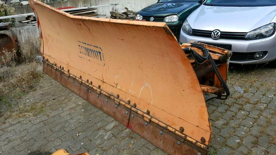 Snow plough Schmidt Beilhack Schneepflug Schneeschild Winterdienst Unimog Fen: picture 9