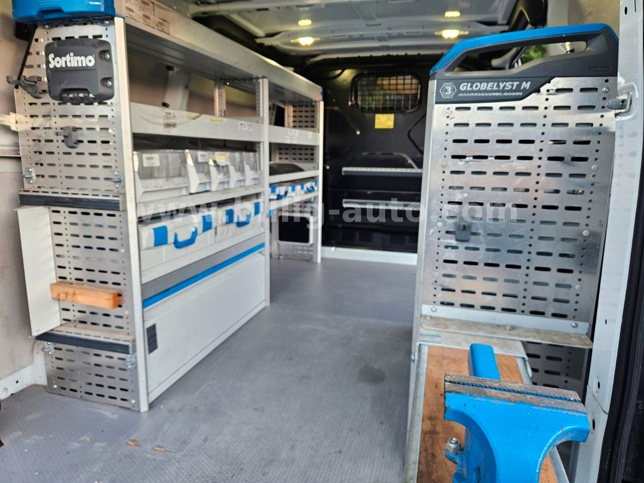 Passenger van Ford Transit Custom Sortimo Werkstatt AHK: picture 9