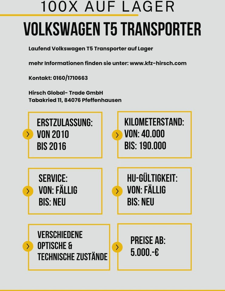 Volkswagen T5 Transporter 2.0TDI EU5*2xSchiebetüre*1.Hand* - Car: picture 3 Volkswagen T5 Transporter 2.0TDI EU5*2xSchiebetüre*1.Hand* - Car: picture 3