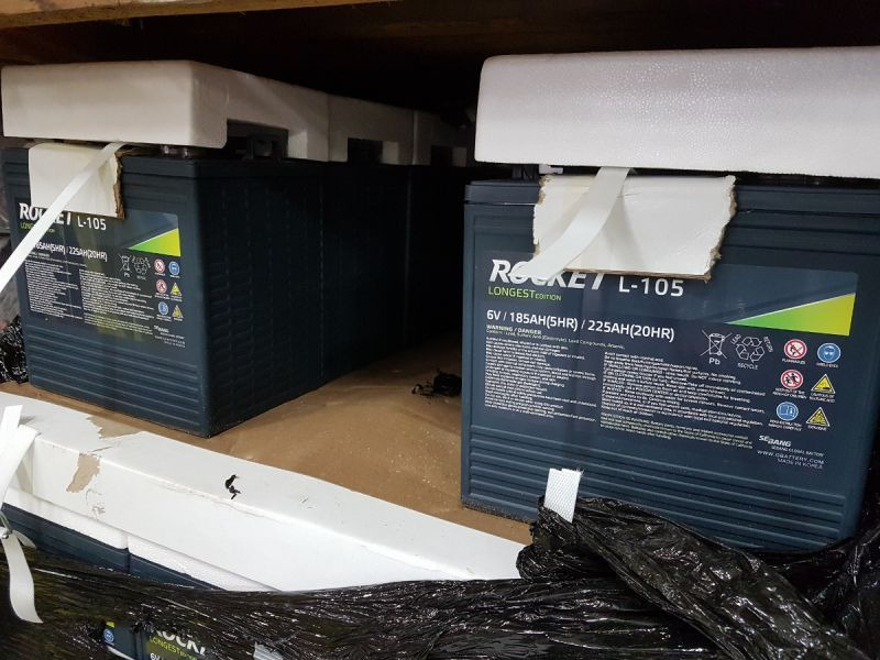 Akumulator trakcyjny 6V 225Ah - Battery for Aerial platform: picture 1 Akumulator trakcyjny 6V 225Ah - Battery for Aerial platform: picture 1