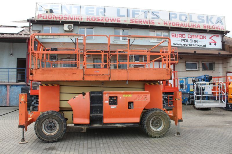 Podnośnik nożycowy 4x4 terenowy 15 m JLG 4394 RT - Scissor lift: picture 5 Podnośnik nożycowy 4x4 terenowy 15 m JLG 4394 RT - Scissor lift: picture 5