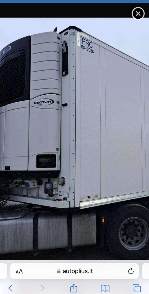 Schmitz Carrier Vector 2temp Double de - Refrigerator semi-trailer: picture 1 Schmitz Carrier Vector 2temp Double de - Refrigerator semi-trailer: picture 1