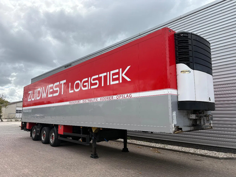Schmitz Cargobull SKO 24 / SAV ASSEN / DHOLLANDIA 3000 kg / CARRIER MAXIMA 1300 / 1x stuuras / - Refrigerator semi-trailer: picture 1 Schmitz Cargobull SKO 24 / SAV ASSEN / DHOLLANDIA 3000 kg / CARRIER MAXIMA 1300 / 1x stuuras / - Refrigerator semi-trailer: picture 1