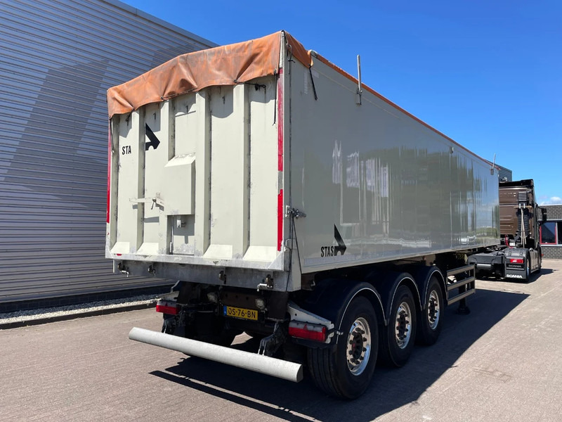 Stas S300CX / ALU KIPPER / RVS FLOOR / 48M3 / APK - TUV oktober 2024 / SAF AXLES / DISC BRAKES / - Tipper semi-trailer: picture 4 Stas S300CX / ALU KIPPER / RVS FLOOR / 48M3 / APK - TUV oktober 2024 / SAF AXLES / DISC BRAKES / - Tipper semi-trailer: picture 4