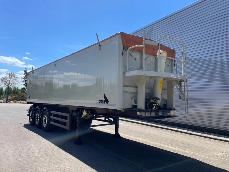 Stas S300CX / ALU KIPPER / RVS FLOOR / 48M3 / APK - TUV oktober 2024 / SAF AXLES / DISC BRAKES / - Tipper semi-trailer: picture 1 Stas S300CX / ALU KIPPER / RVS FLOOR / 48M3 / APK - TUV oktober 2024 / SAF AXLES / DISC BRAKES / - Tipper semi-trailer: picture 1