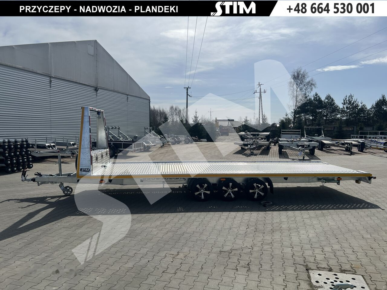Stim L-23 - Autotransporter trailer: picture 3 Stim L-23 - Autotransporter trailer: picture 3
