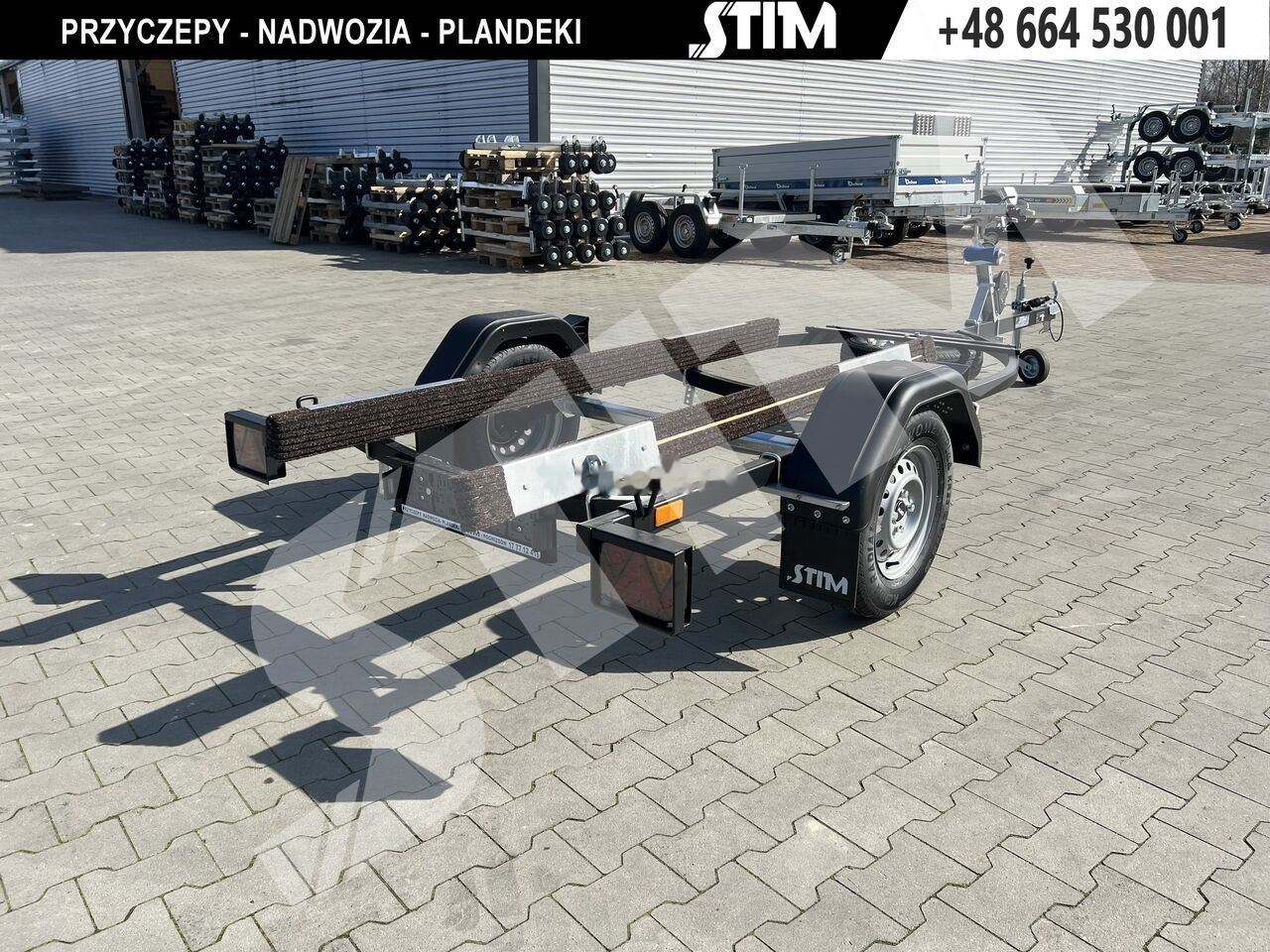 Stim L11-SW/075M Przyczepa lekka do przewozu skutera wodnego - Boat trailer: picture 3 Stim L11-SW/075M Przyczepa lekka do przewozu skutera wodnego - Boat trailer: picture 3