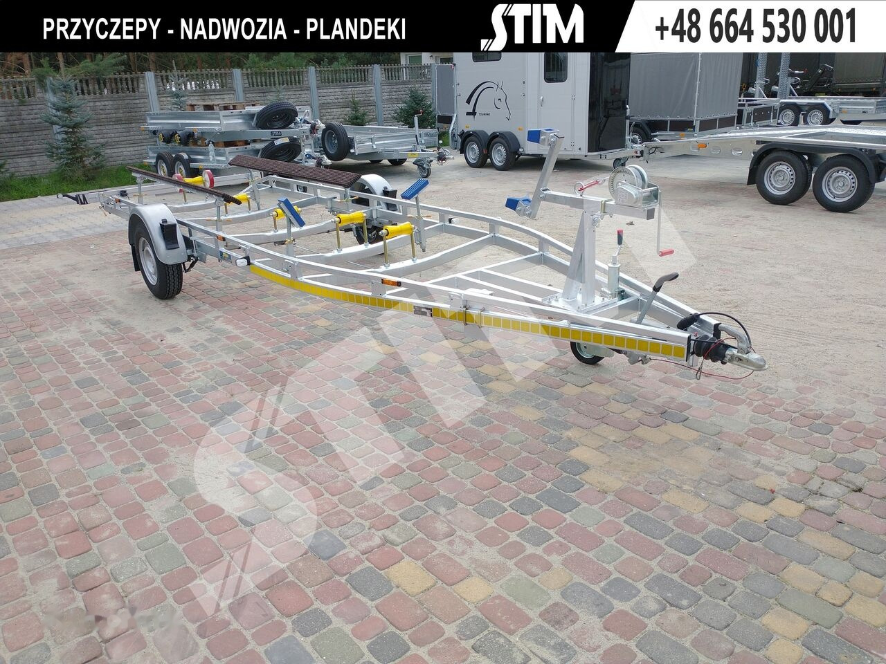 Stim L21/PŁ-ST/65-18 - Boat trailer: picture 1 Stim L21/PŁ-ST/65-18 - Boat trailer: picture 1