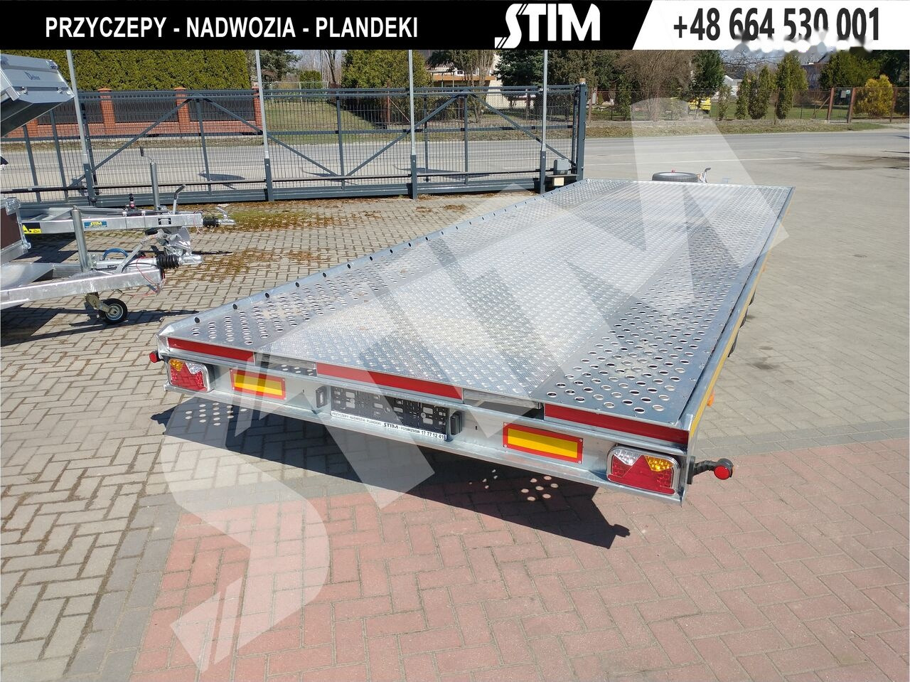 Stim L23/PP-TP/65-35S, wypełnienie środka, szerokość 230cm - Autotransporter trailer: picture 1 Stim L23/PP-TP/65-35S, wypełnienie środka, szerokość 230cm - Autotransporter trailer: picture 1