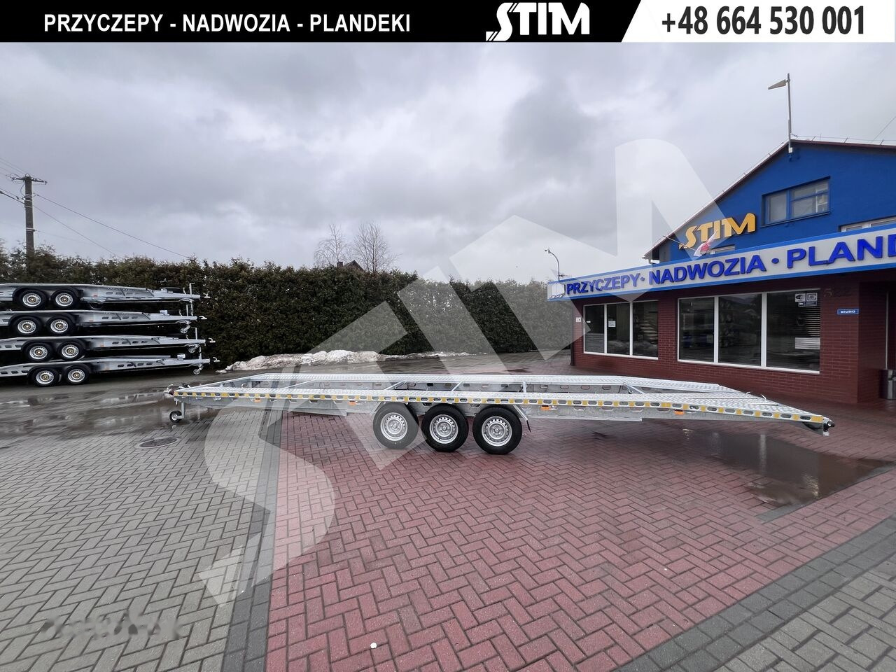 Stim L23/PP-TS/85-35S-RY1500 - Autotransporter trailer: picture 1 Stim L23/PP-TS/85-35S-RY1500 - Autotransporter trailer: picture 1
