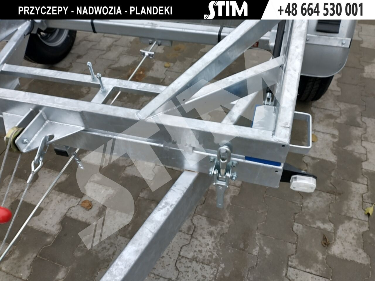 New Cable drum trailer Stim S21/KB-13WR: picture 8