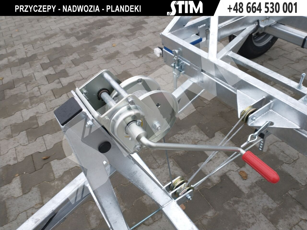 New Cable drum trailer Stim S21/KB-13WR: picture 7