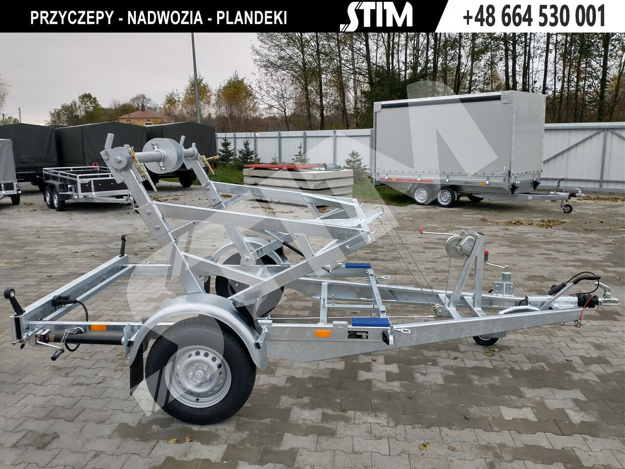 New Cable drum trailer Stim S21/KB-13WR: picture 17