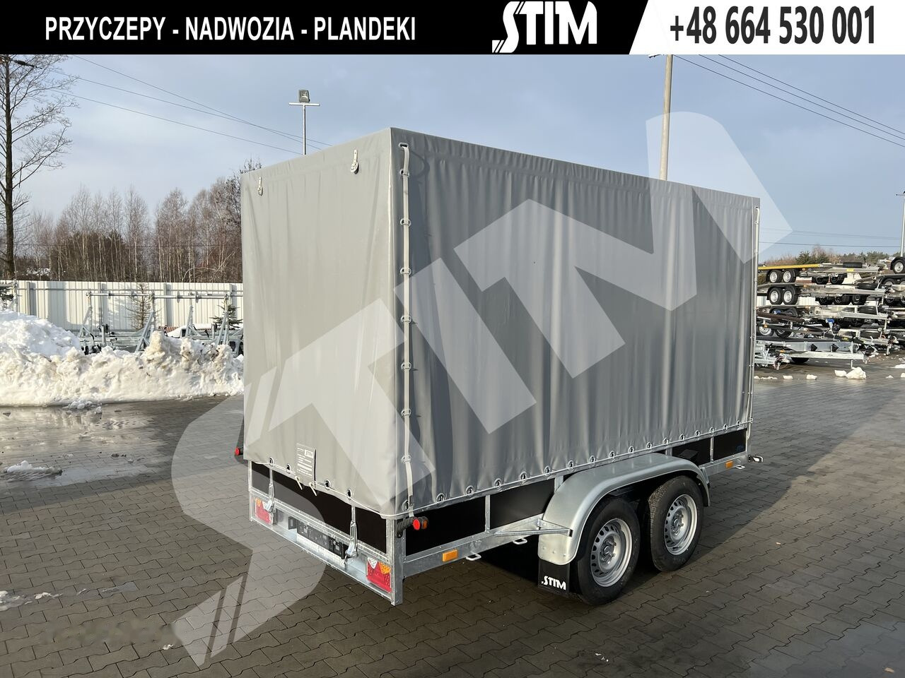 Stim S22-27/3516 - Curtainsider trailer: picture 1 Stim S22-27/3516 - Curtainsider trailer: picture 1
