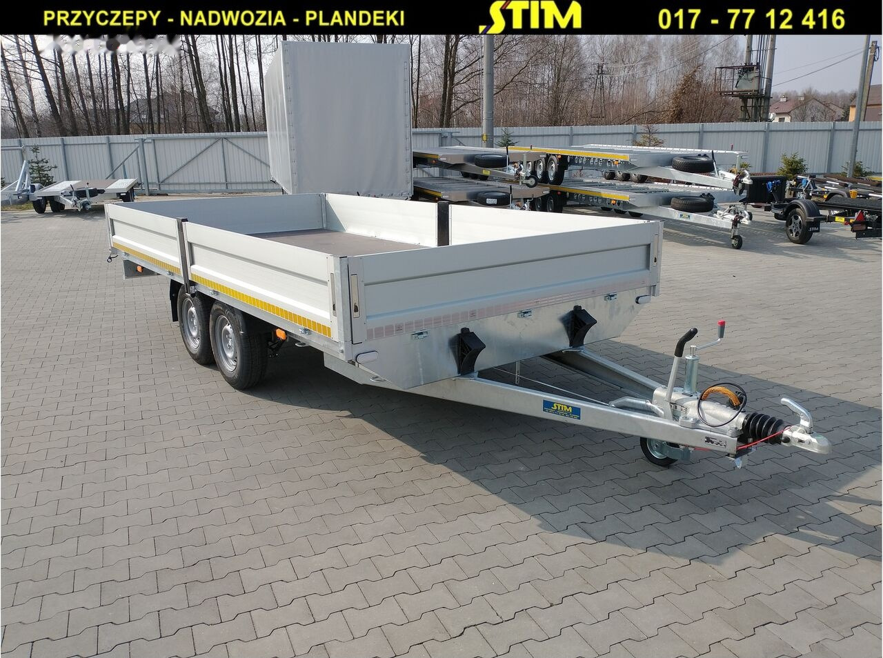 Stim S22 - Dropside/ Flatbed trailer: picture 2 Stim S22 - Dropside/ Flatbed trailer: picture 2