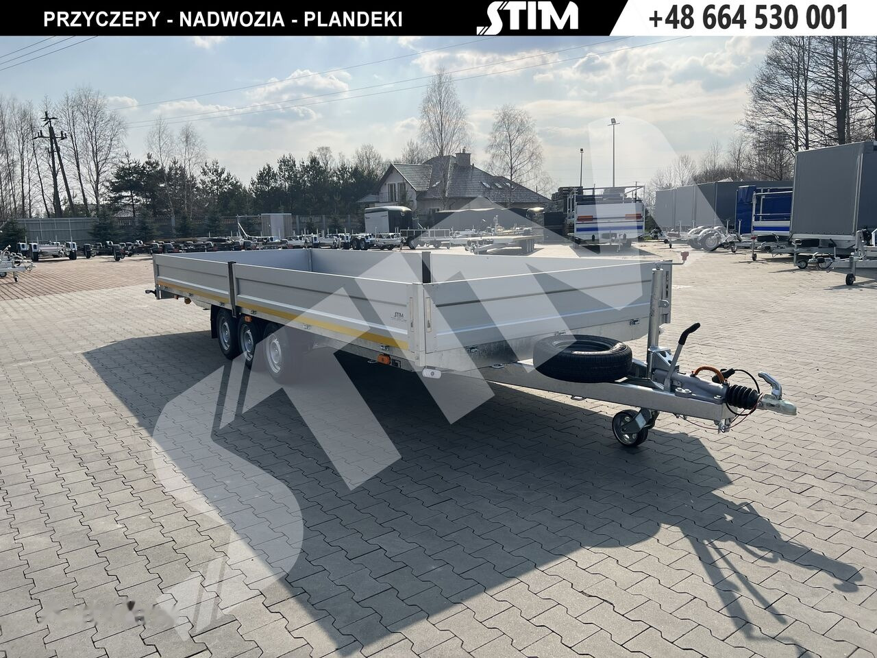 Stim S23/BR/35-6222 - Dropside/ Flatbed trailer: picture 5 Stim S23/BR/35-6222 - Dropside/ Flatbed trailer: picture 5