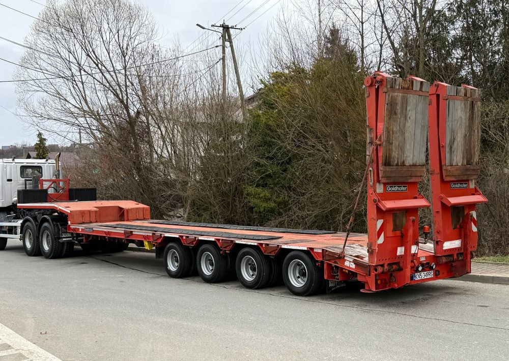 Goldhofer Naczepa Niskopodłogowa Goldhofer * 4 Osie * Bardzo Dobry Stan *Niskopodwozie - Low loader semi-trailer: picture 1 Goldhofer Naczepa Niskopodłogowa Goldhofer * 4 Osie * Bardzo Dobry Stan *Niskopodwozie - Low loader semi-trailer: picture 1