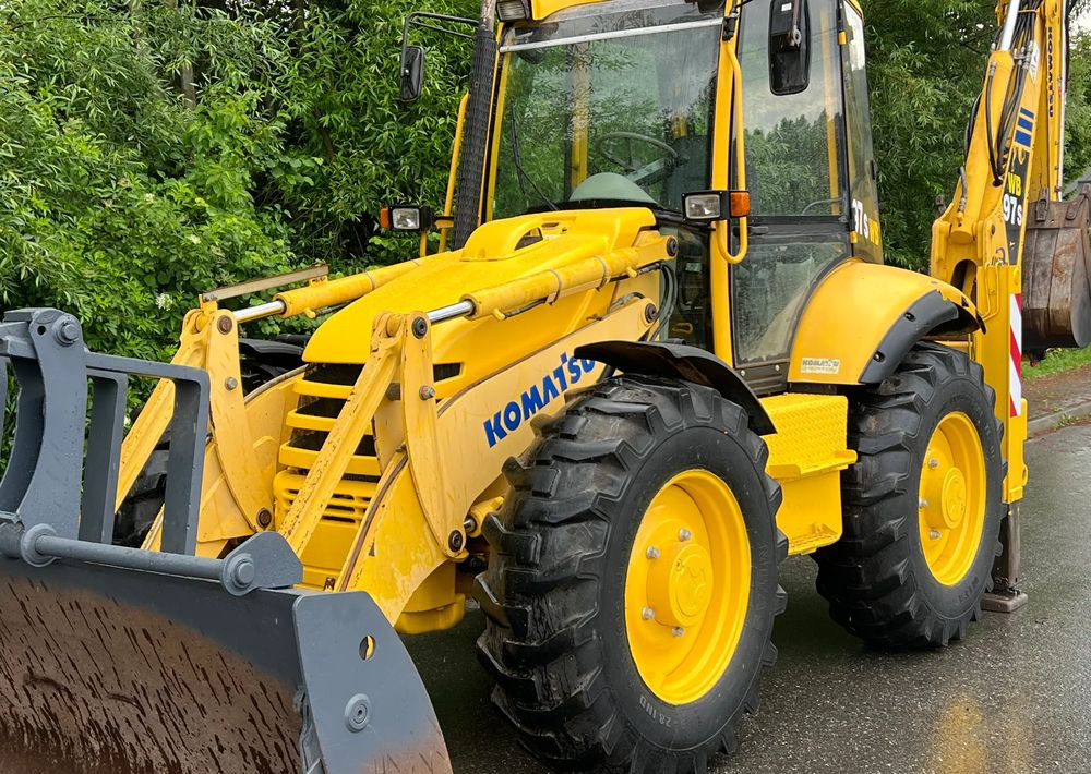 Backhoe loader Komatsu * Koparko Ładowarka * Komatsu WB 97 S Utility *: picture 20