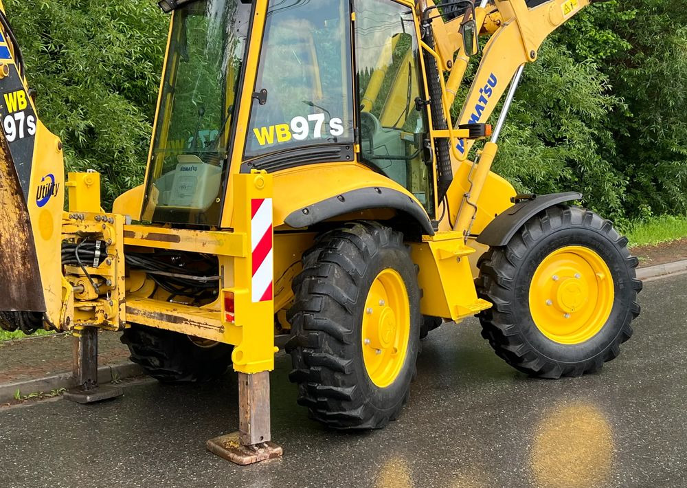 Backhoe loader Komatsu * Koparko Ładowarka * Komatsu WB 97 S Utility *: picture 16