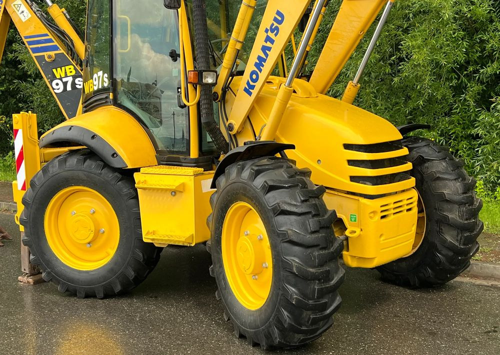Backhoe loader Komatsu * Koparko Ładowarka * Komatsu WB 97 S Utility *: picture 12