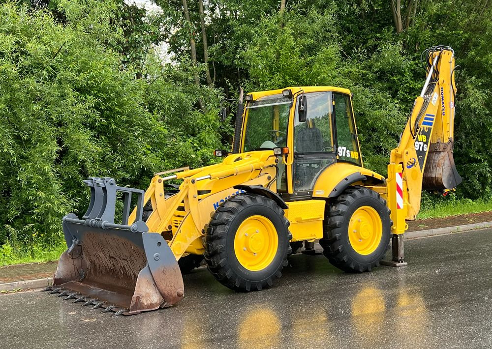 Backhoe loader Komatsu * Koparko Ładowarka * Komatsu WB 97 S Utility *: picture 19