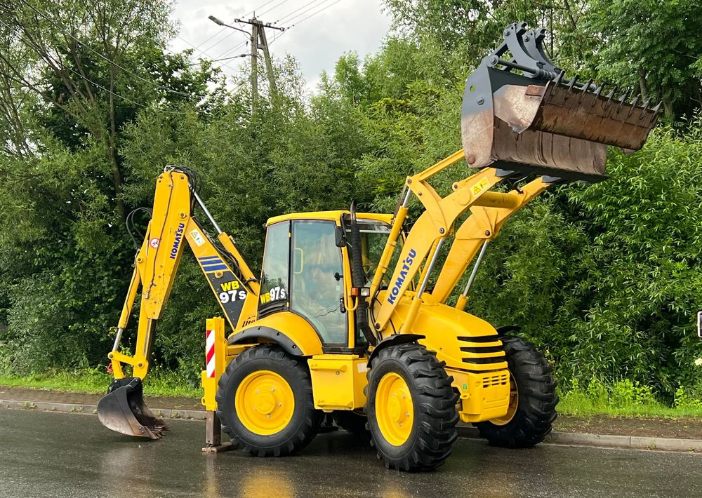 Backhoe loader Komatsu * Koparko Ładowarka * Komatsu WB 97 S Utility *: picture 11