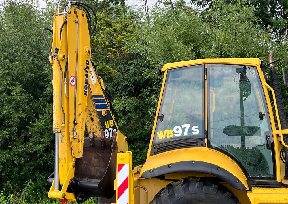 Backhoe loader Komatsu * Koparko Ładowarka * Komatsu WB 97 S Utility *: picture 7