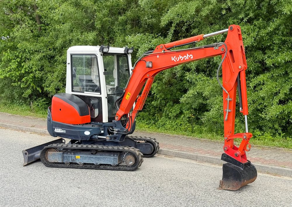 Mini excavator Kubota * Sprowadzona * Minikoparka * Kubota KX 101-3Q2 * 3.6 Tony *: picture 20