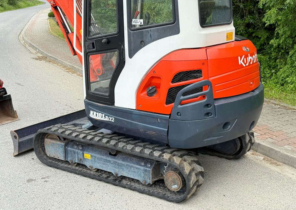 Mini excavator Kubota * Sprowadzona * Minikoparka * Kubota KX 101-3Q2 * 3.6 Tony *: picture 12