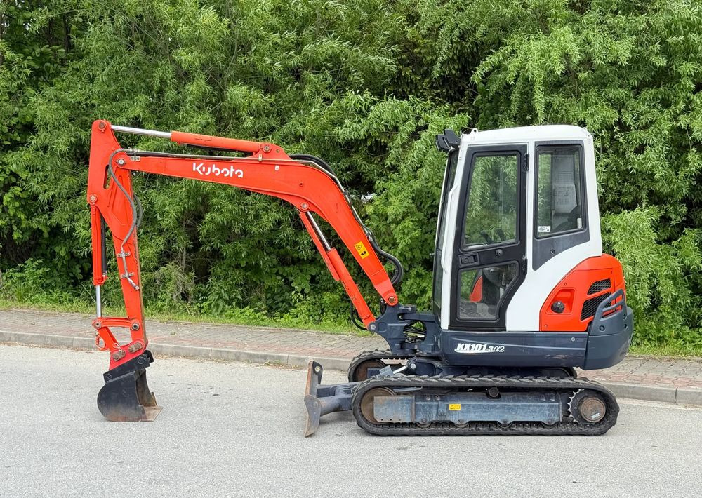 Mini excavator Kubota * Sprowadzona * Minikoparka * Kubota KX 101-3Q2 * 3.6 Tony *: picture 9