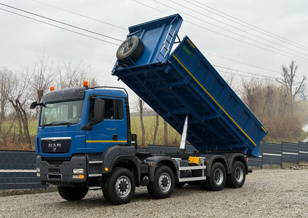 MAN * Kiper * Wywrotka * 35-440 * MAN TGS * 8X8 * Bordmatic * Bardzo Dobry Stan - Tipper: picture 1 MAN * Kiper * Wywrotka * 35-440 * MAN TGS * 8X8 * Bordmatic * Bardzo Dobry Stan - Tipper: picture 1